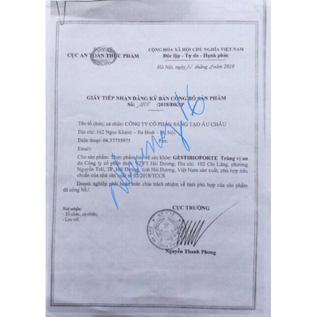 gestibio forte tràng vị an-hết nổi lo về rối loạn tiêu hoá