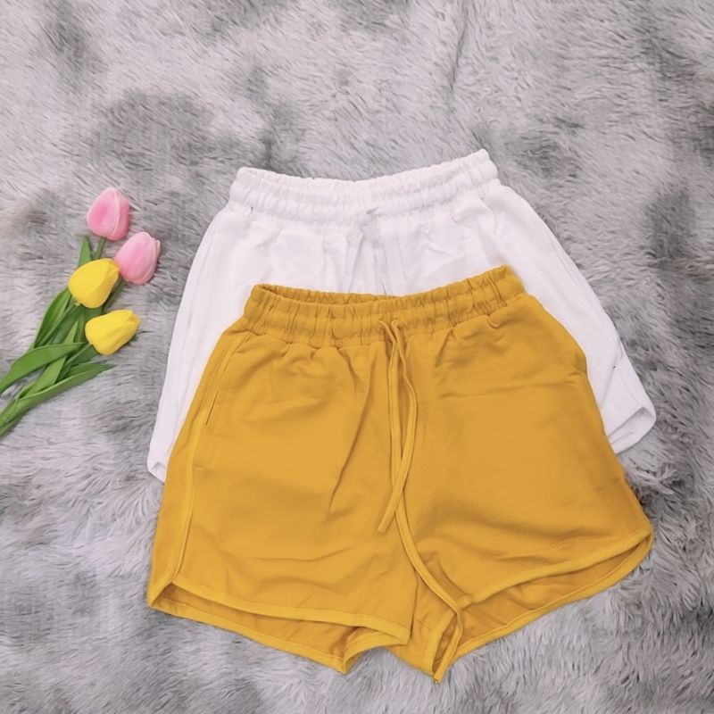 Quần Short Nữ Thể Thao, Quần Đùi Phong Cá Tính Nhiều Màu Sắc