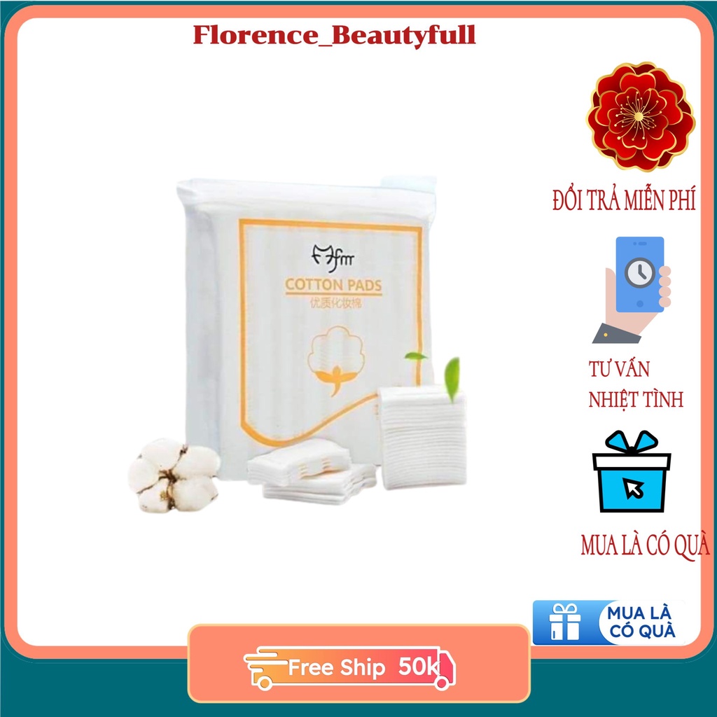 Bông tẩy trang 3 lớp FM Cotton Pads 222 miếng nội địa Trung