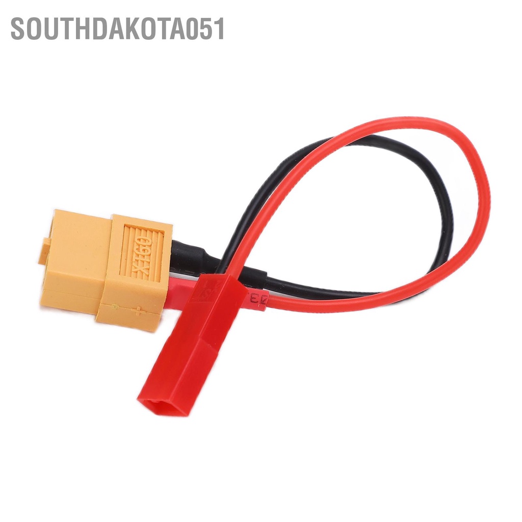 Southdakota051 XT60 Female Plug to JST Adapter Cable 10cm 22AWG Soft Silicone Charging Wire for RC Plane Car