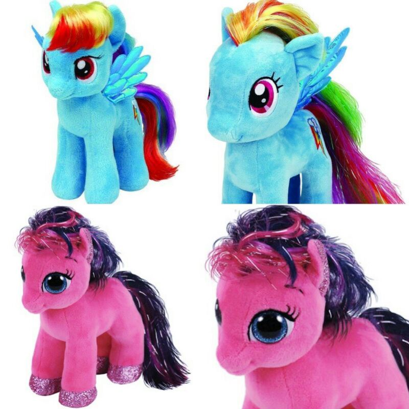 gấu bông Ngựa Pony cầu vồng chính hãng TY - My little Pony rainbow