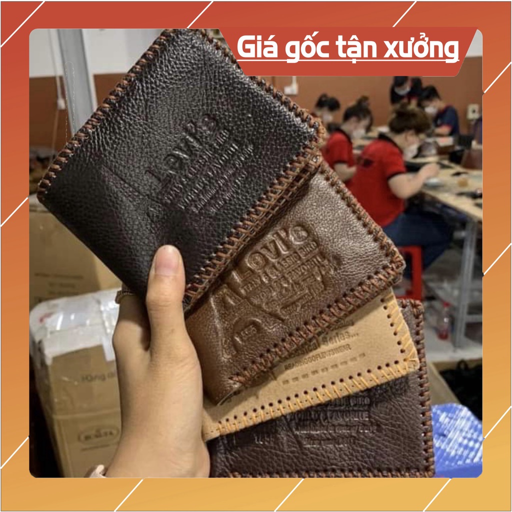 Ví Nam Da Bò Thật Handmade siêu bền đẹp giá siêu tốt