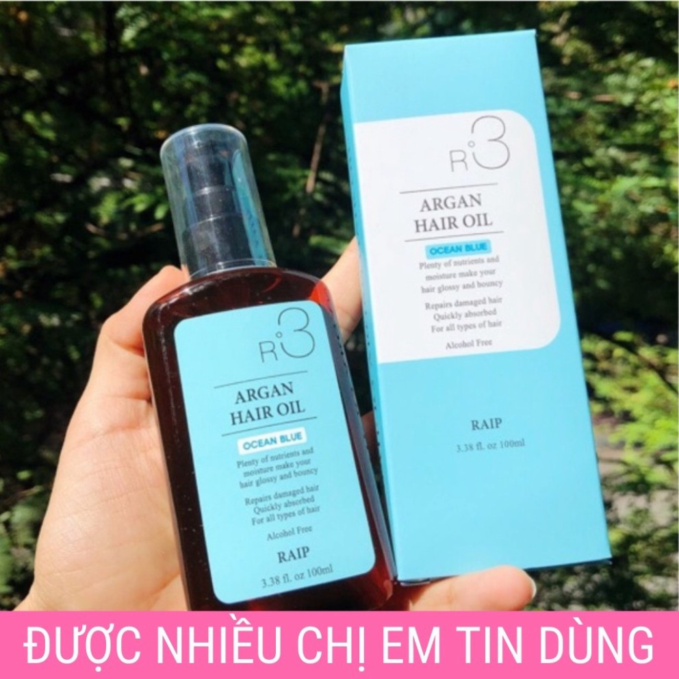 Dầu Dưỡng Tóc DDT123094 Tinh Dầu Dưỡng Tóc Raip R3 Argan Hair Oil (100ML)