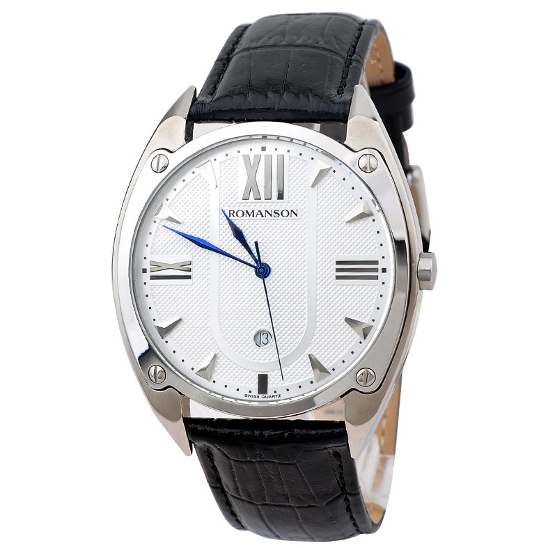 Đồng hồ nam chính hãng Hàn Quốc Romanson TL1272MWWH, máy Thụy Sĩ, miễn phí thay pin - Galle Watch