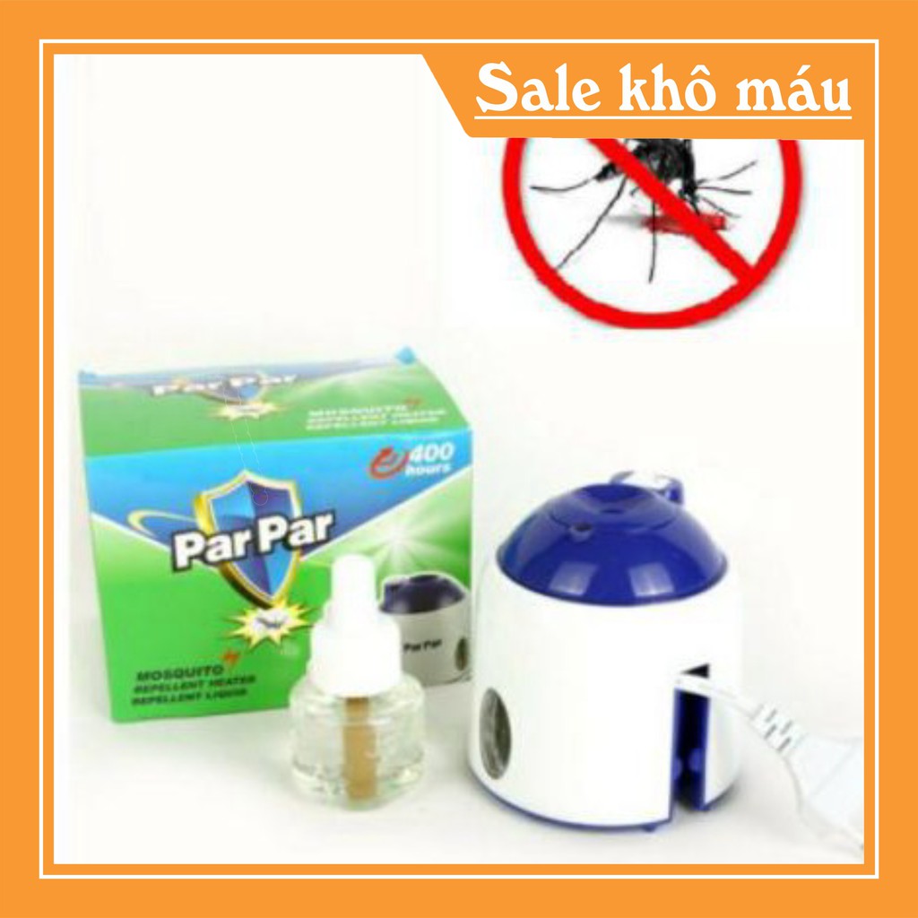 Máy đuổi muỗi xông tinh dầu parpar (CAM KẾT HÀNG LOẠI 1)