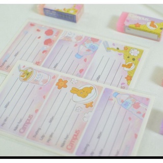 Nhãn Vở Campus NT-KWI18 Kawaii