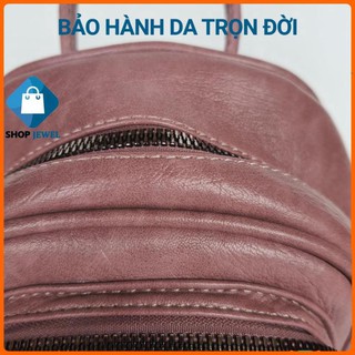 Tuan0018 balo da nữ, balo mini nữ trẻ trung, năng động shop jewel tuan0018