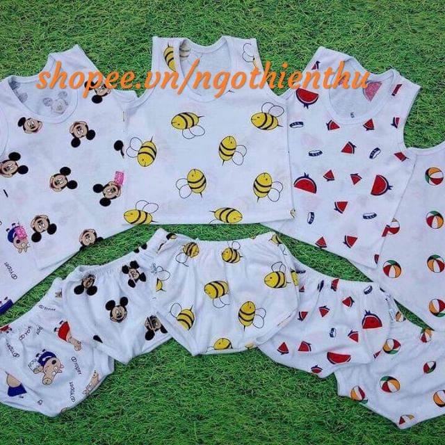 Set 5 bộ ba lỗ cho bé (sỉ, lẻ)
