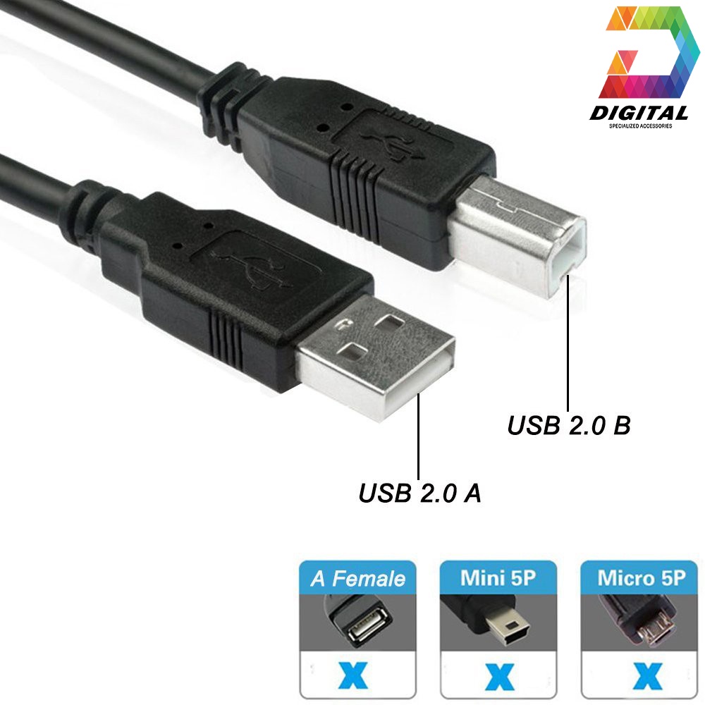 Cáp Máy In Có Chống Nhiễu - Cable Printer