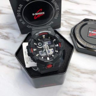 Đồng hồ thể thao nam nữ G-Shock GA-700-1A4 Full phụ kiện