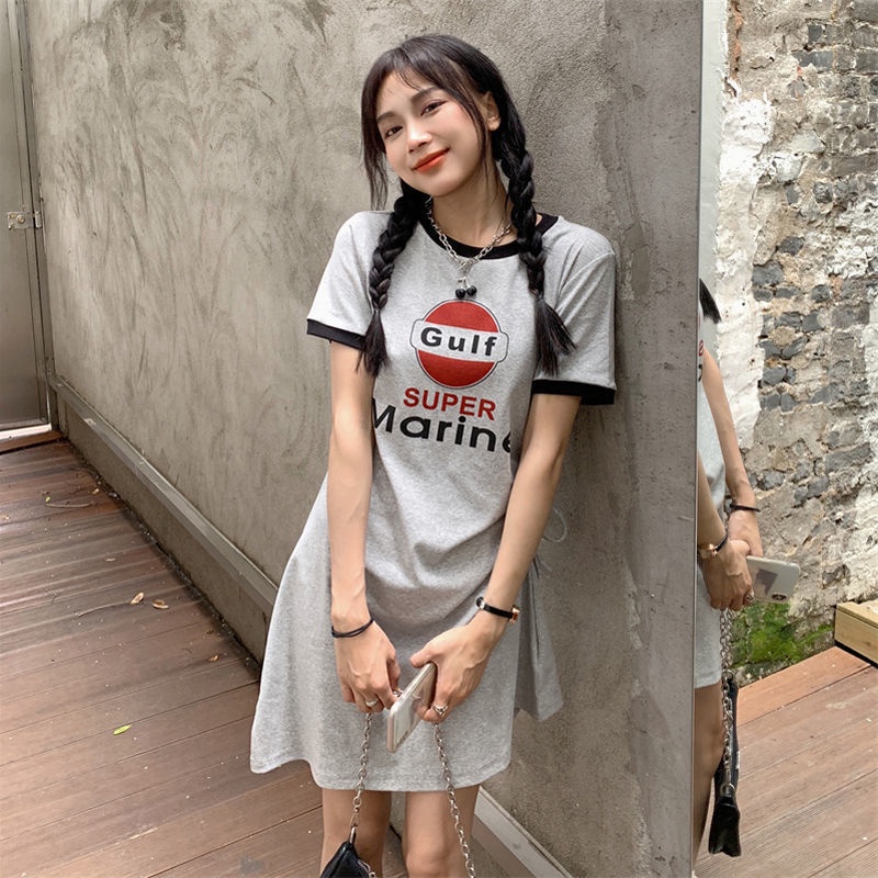 Đầm Thun Cotton Thiết Kế Mới Cao Cấp Thời Trang Mùa Hè Dành Cho Nữ