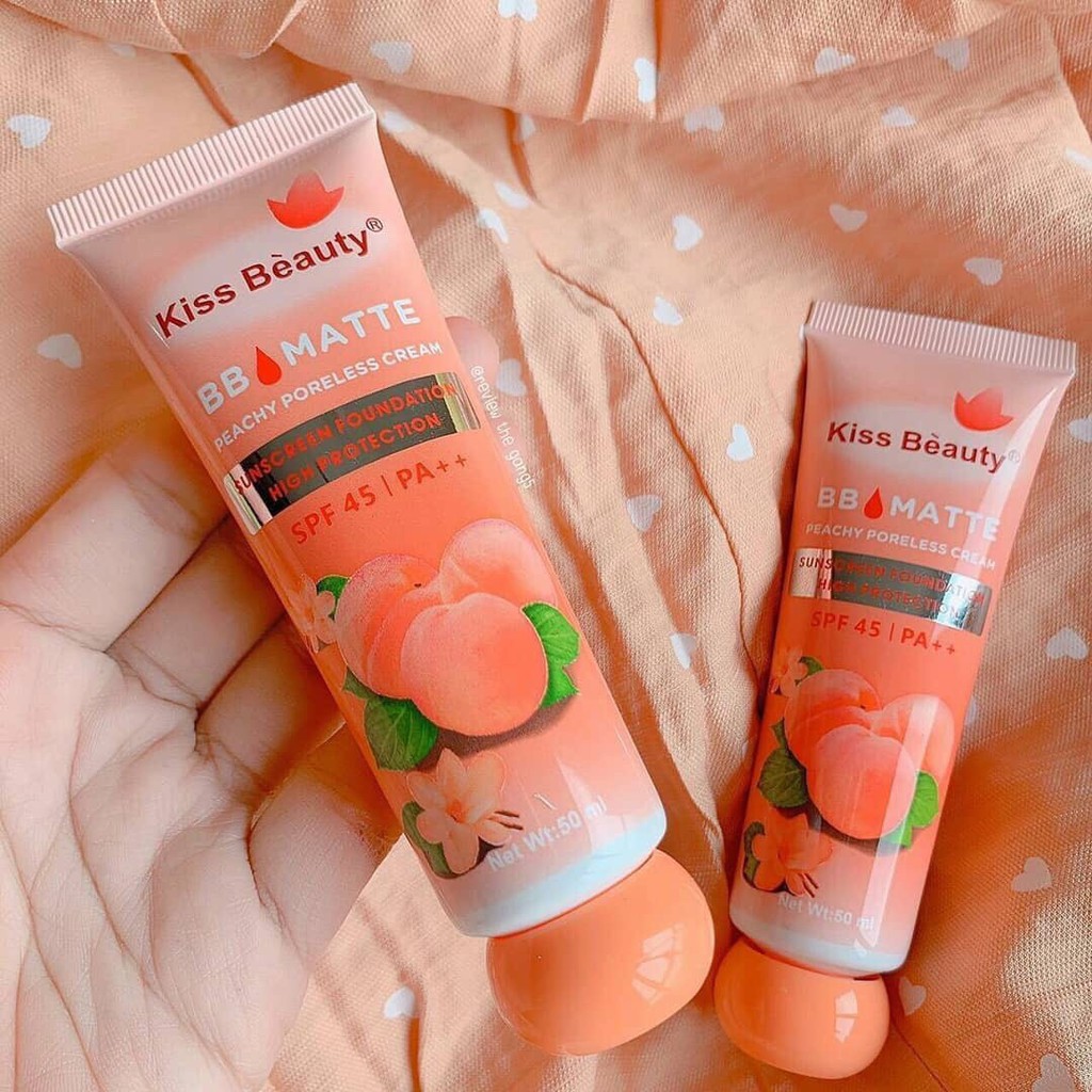 Kem nền BB Matte Peachy kèm chống nắng SPF45