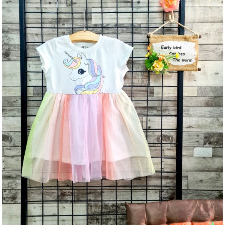 Đầm váy voan công chúa xòe rộng dễ thương  mềm mại và thoáng mát haivanco cho bé từ 12 đến 35 kg màu đẹp đi học đi chơi