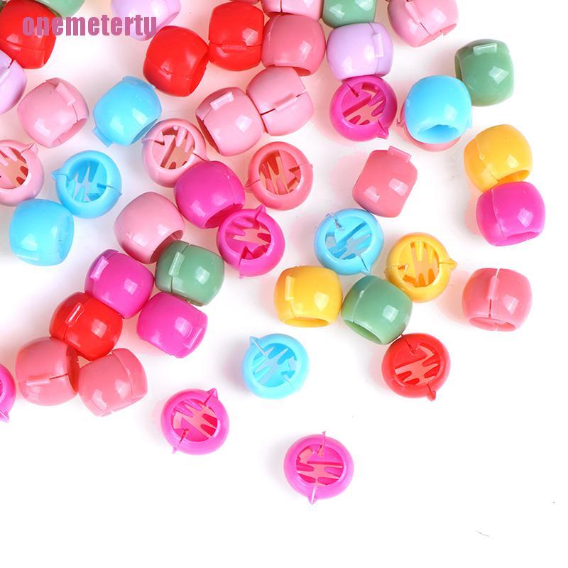 Set 100 kẹp tóc mini nhiều màu sắc dễ thương đáng yêu cho nữ