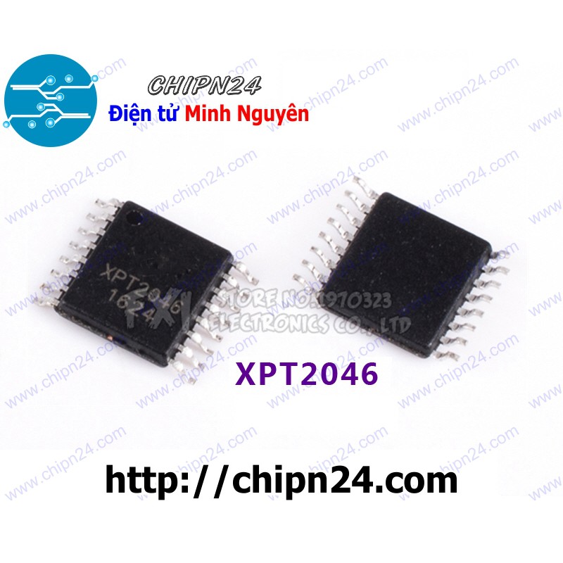 [1 CON] IC XPT2046 TSSOP-16 (SMD Dán) (2046)