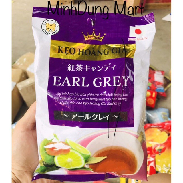 Kẹo trà đen và tinh dầu vỏ cam Hoàng gia Earl Grey 120g