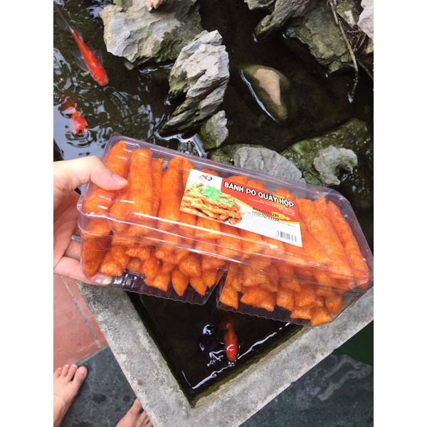 Bánh pò quẩy hộp đại - bò quẩy - thơm ngon (hộp 320gam)