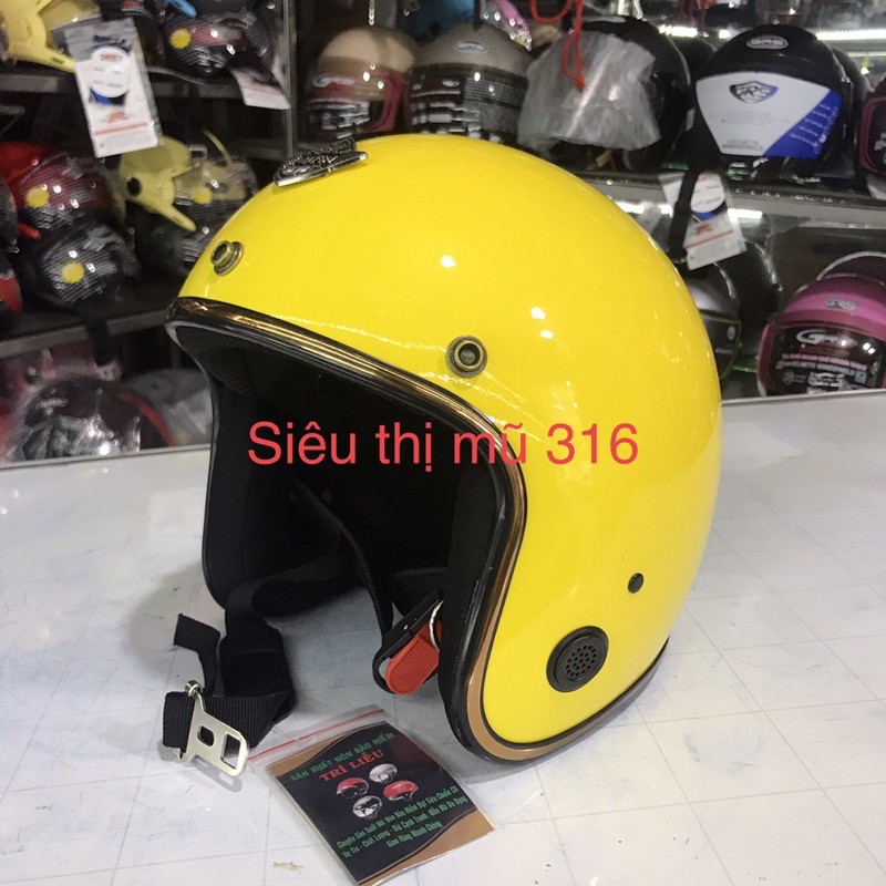 Mũ bảo hiểm 3/4 đầu PUTIN mẫu mới nhất 2021 nhiều màu ,free size ,đội ôm đầu ,nhẹ Sơn cao cấp chống chày xước