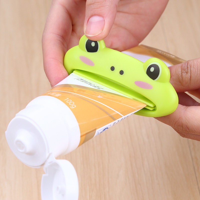 Dụng cụ kẹp kem đánh răng đa năng - Kẹp nặn kem đánh răng bằng nhựa nhiều hình dễ thương (KKT01)