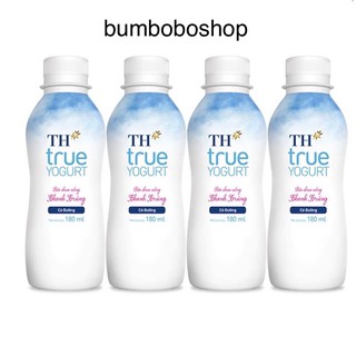 Sữa chua uống thanh trùng TH TRUE YOGURT (lốc 4 chai x 180ml)