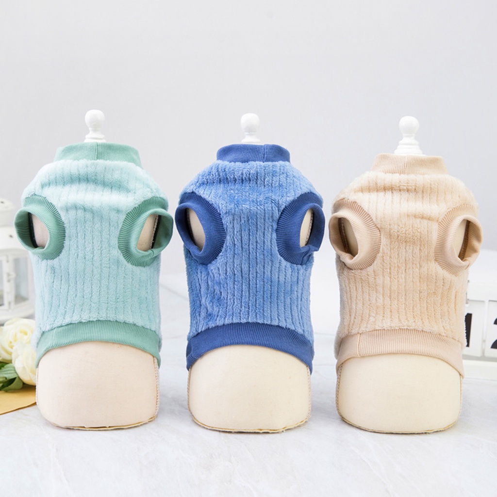Áo Len Giữ Ấm Cho Thú Cưng Màu Sắc Dễ Thương