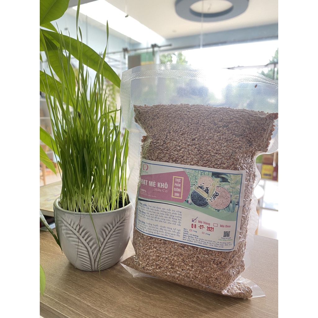Mè vàng/Mè Đen  Dưỡng sinh Hữu cơ - Vừng Vàng/Đen