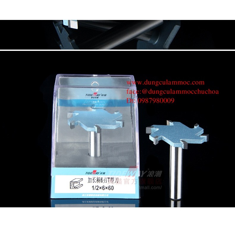 Mũi cuốc 6 cánh Tideway - 1 mũi