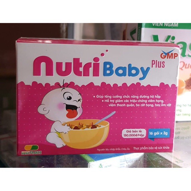 Cốm Vi Sinh NutriBaby ⚡Có Quà Tặng⚡ 2 Phân Loại – Giúp Trẻ Ăn Ngon, Tăng Cân, Tăng Sức Đề Kháng Cho Trẻ Nhỏ