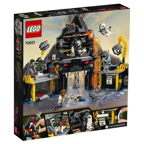 Hàng đặt -LEGO Ninjago 70631 - Pháo Đài Nham Thạch của Garmadon