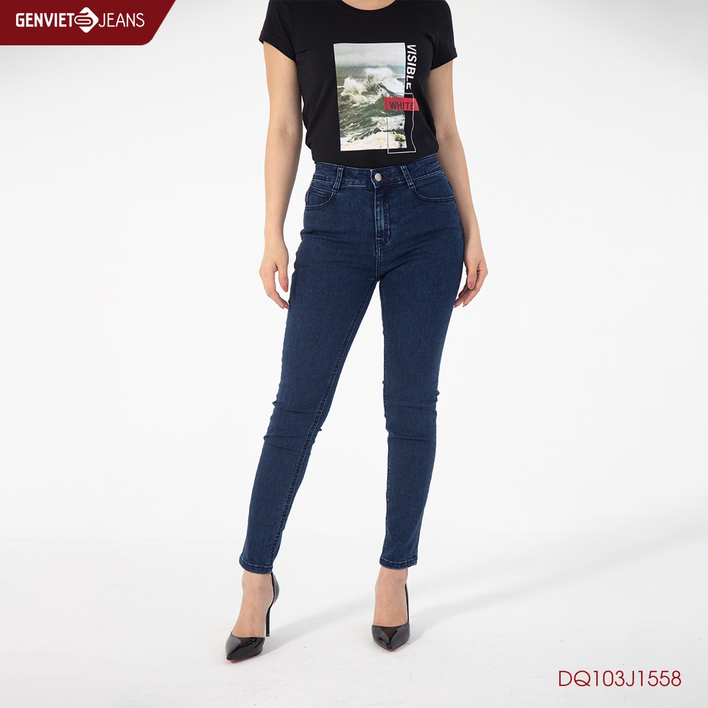 Quần dài nữ col cơ bản DQ103J1558 GENVIET