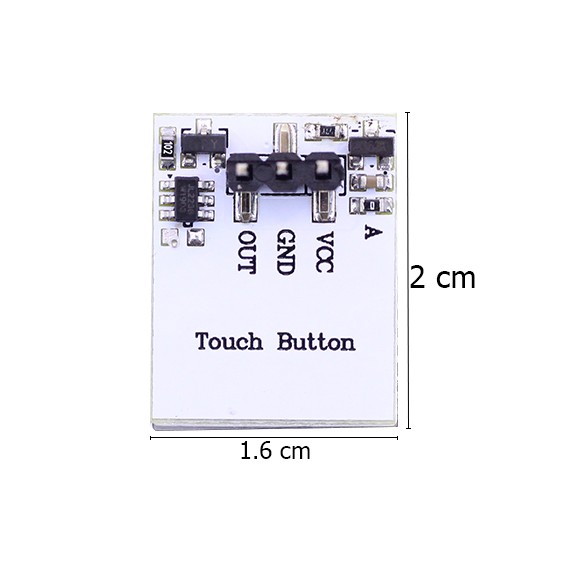 Module Nút Bấm Chạm Điện Dung 3-6VDC