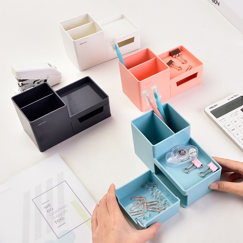 Giá Đỡ Bút Để Bàn Bằng Nhựa Đa Năng Tiện Dụng