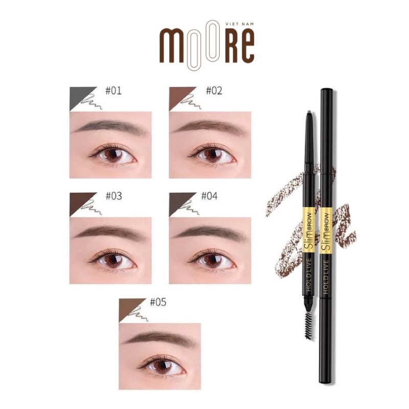 Chì Kẻ Mày Hold Live Natural Fine Eyebrow Pencil