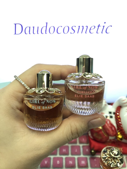 [ mini ] Nước hoa Elie Saab Girl Of Now EDP - Shine - Forever 7.5ml