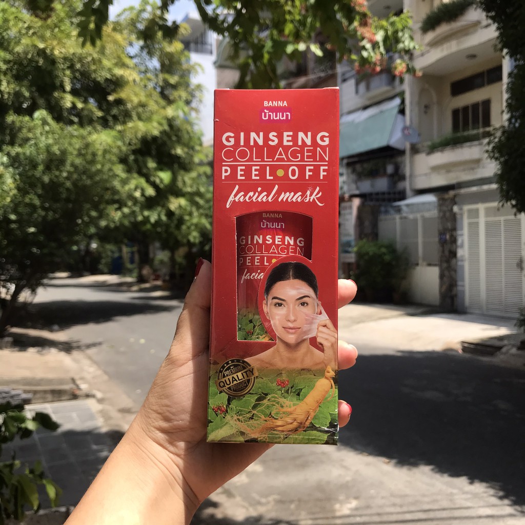 Mặt nạ lột sáng mịn da hãng Banna Thái Lan