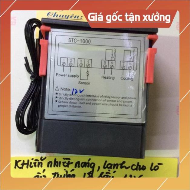 . Mạch khiển nhiệt nóng và lạnh cho lò ấp ,sấy 12 v ..