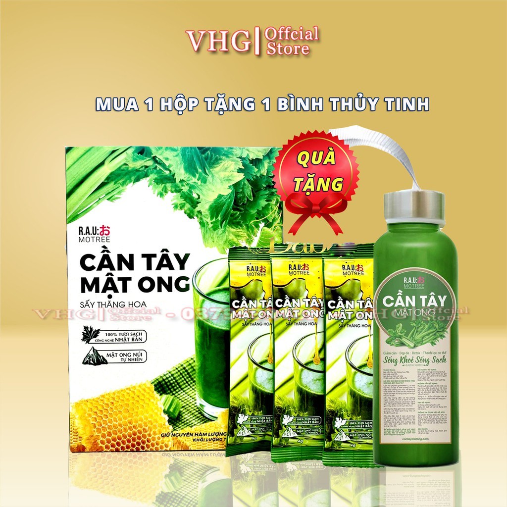 [CHÍNH HÃNG] Cần Tây Mật Ong Motree, Giảm Cân, Hết Mụn, Sáng Da, Đẹp Dáng, Đào Thải Mỡ Thừa, Thanh Lọc Cơ Thể