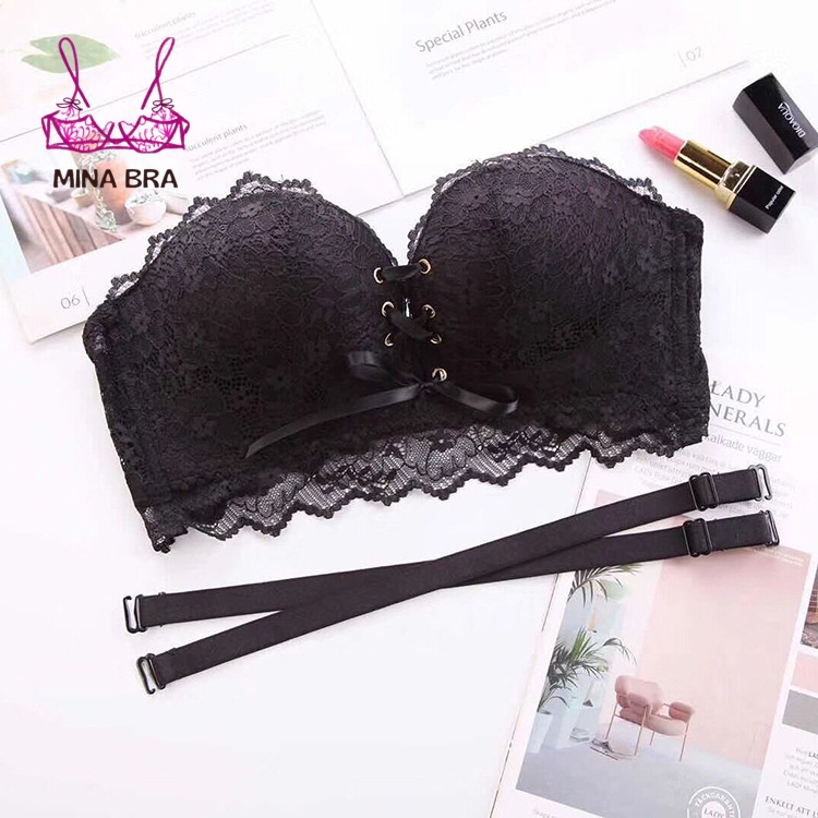 Áo Ngực Tản Nhiệt Siêu Nâng Đẩy Cao Cấp Thời Trang MINABRA Áo Ngực Quả Ngang Dây Rút Chống Tuột ACN03 | BigBuy360 - bigbuy360.vn