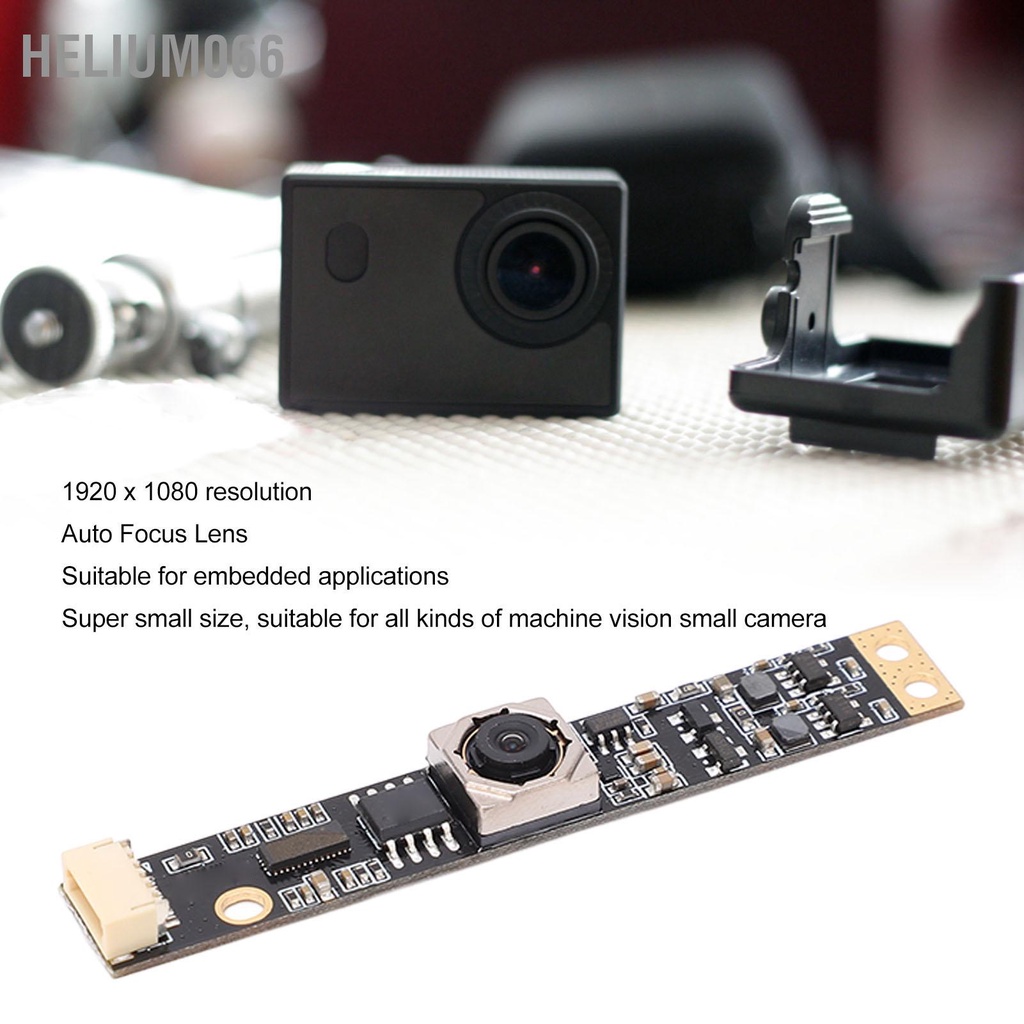 Helium066 Mô-đun máy ảnh tính Tự động lấy nét 2MP 1080P HD nhúng được tích hợp trong siêu nhỏ cho xách tay OV2720