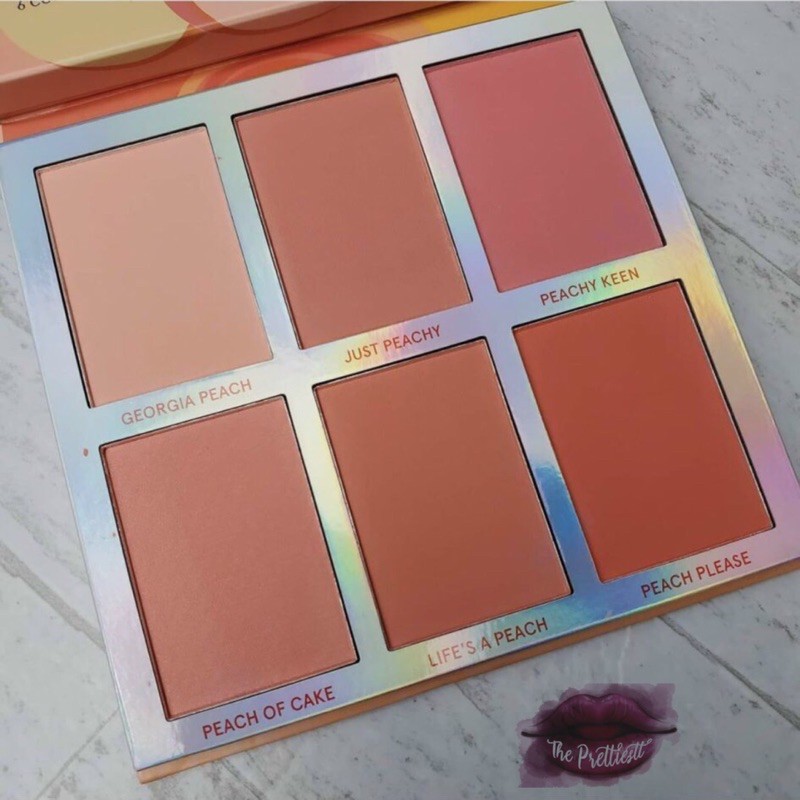 Bảng má hồng 6 ô BH Cosmetics Bellini Blush Palette +2% phí bán hàng