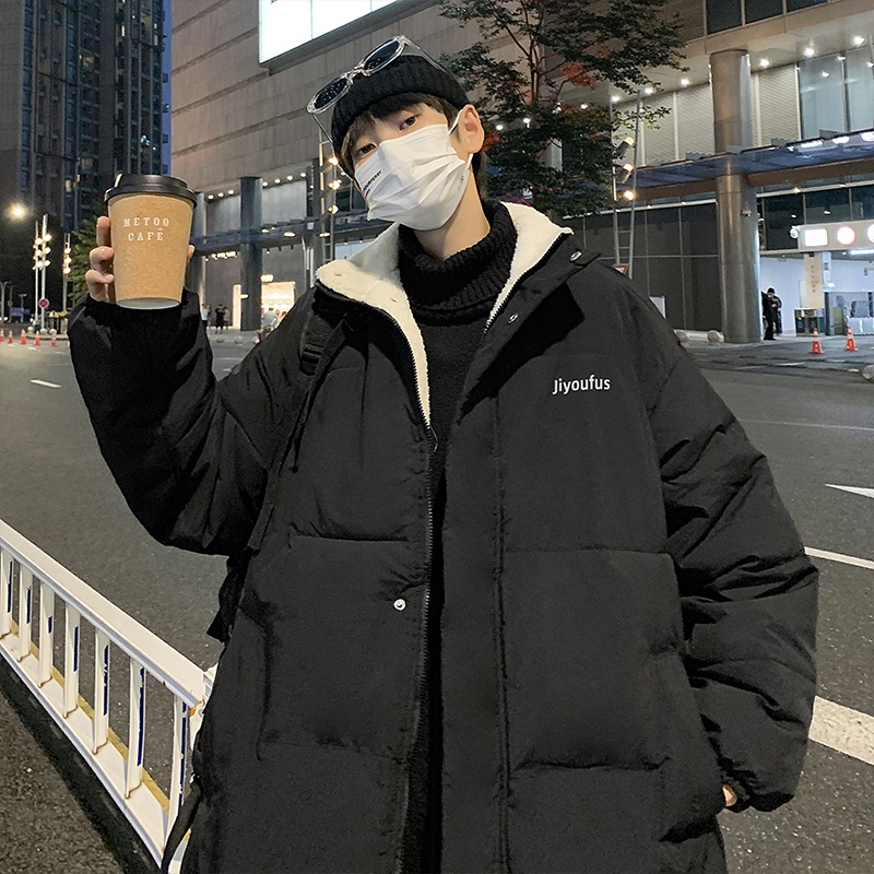 Áo khoác phao nam oversize, áo phao nam trần bông mặc đi chơi mùa đông thời trang ulzzang hàn quốc