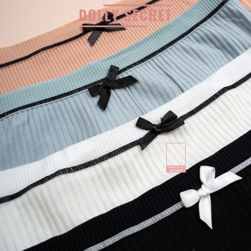 Quần lót len tăm sợi tre 100% cotton kháng khuẩn nâng mông 4D DOLLY SECRET QL002 | BigBuy360 - bigbuy360.vn
