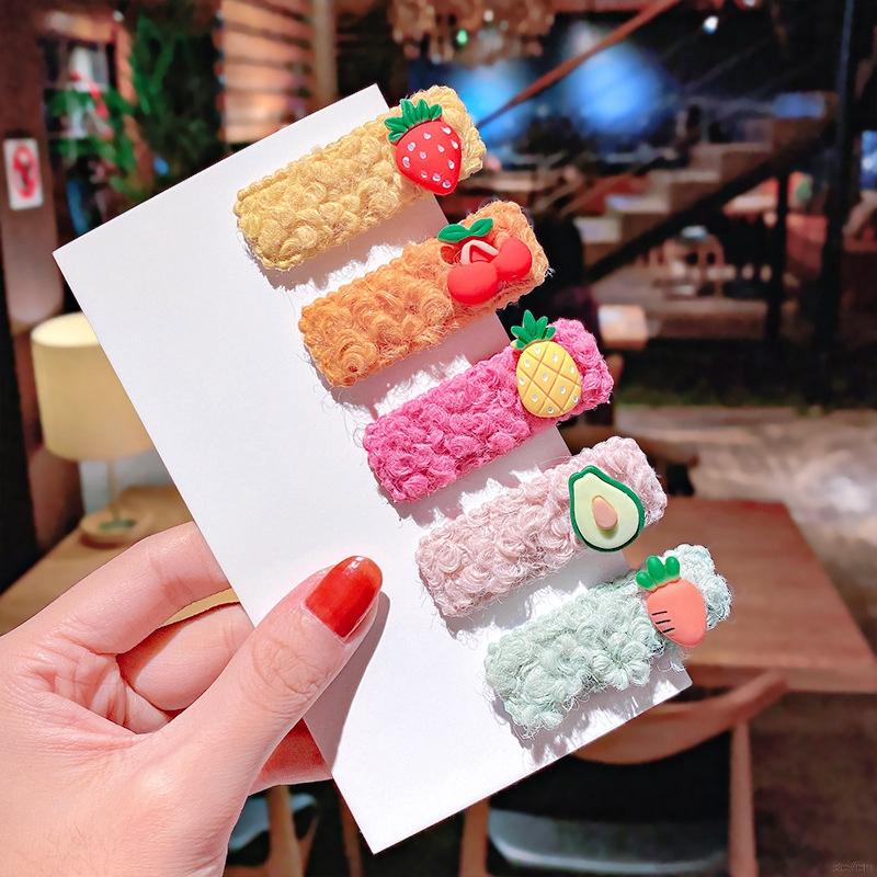 Set 5 Kẹp Tóc Công Chúa Dễ Thương Cho Bé Gái Từ 1-4 Tuổi