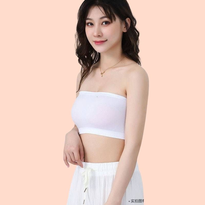 Áo Bra Ống Không Dây, Áo Lót Học Xinh Cotton - 0123