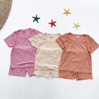 Set 3 bộ thun tăm đùi cho bé