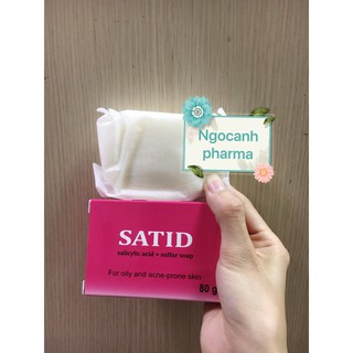 Bánh xà phòng tắm SATID SOAP 80g ( Date 06/23)