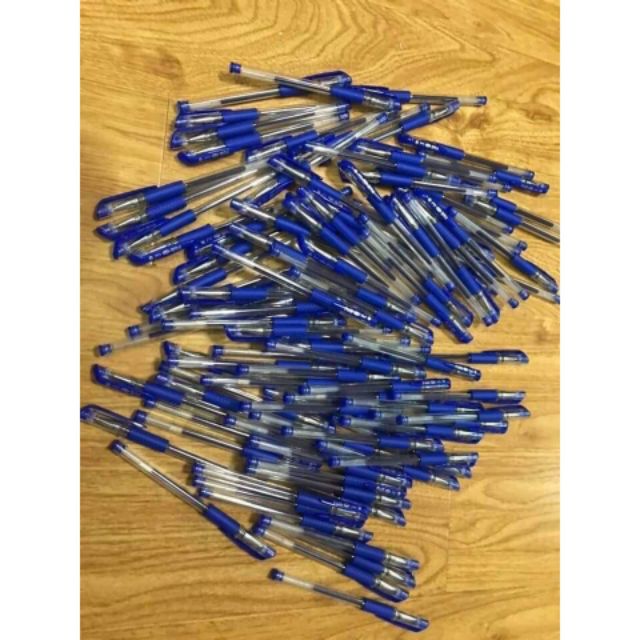 [INCU16APR] Combo 100 chiếc bút bi mực nước mầu xanh ,đỏ bán set 100 cái 1 mầu