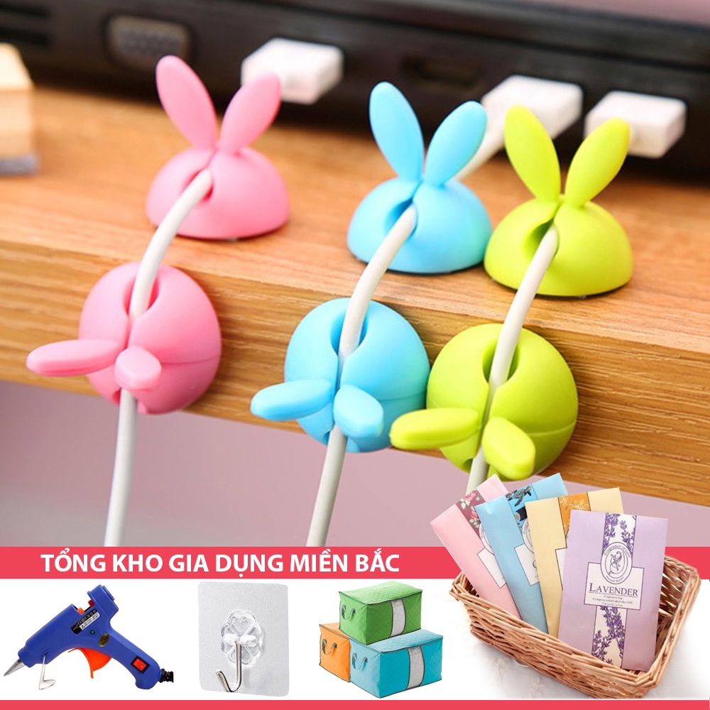 [Tổng Kho Sỉ] Giá Giữ Dây Điện - Dây Sạc, Dây Máy Tính Gọn Gàng Nhiều Lỗ