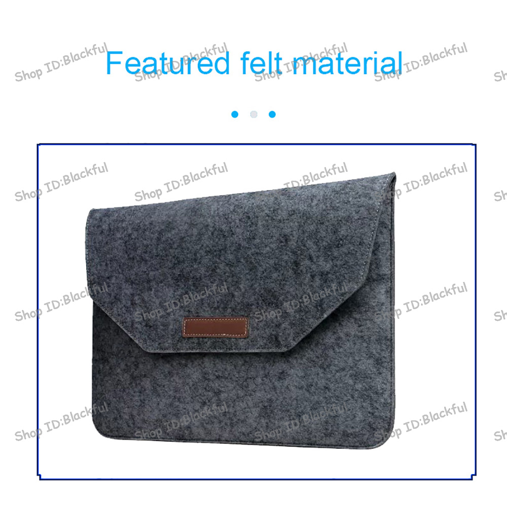 MAC Túi Đựng Bảo Vệ Bằng Vải Nỉ Cho Macbook Air Pro Retina 11 12 13 15 Inch 13.3 Inch | BigBuy360 - bigbuy360.vn