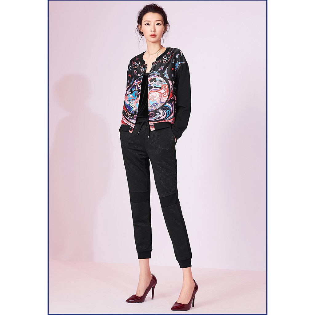 Áo khoác bomber, áo bomber nữ họa tiết cực đẹp